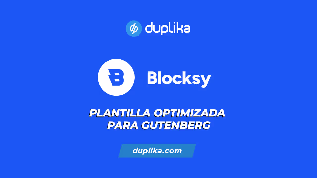 Destacada blocksy para gutenberg