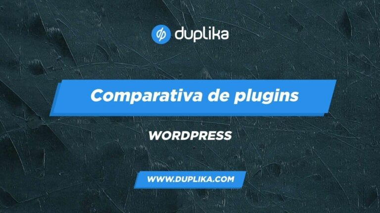 Comparativa de plugins