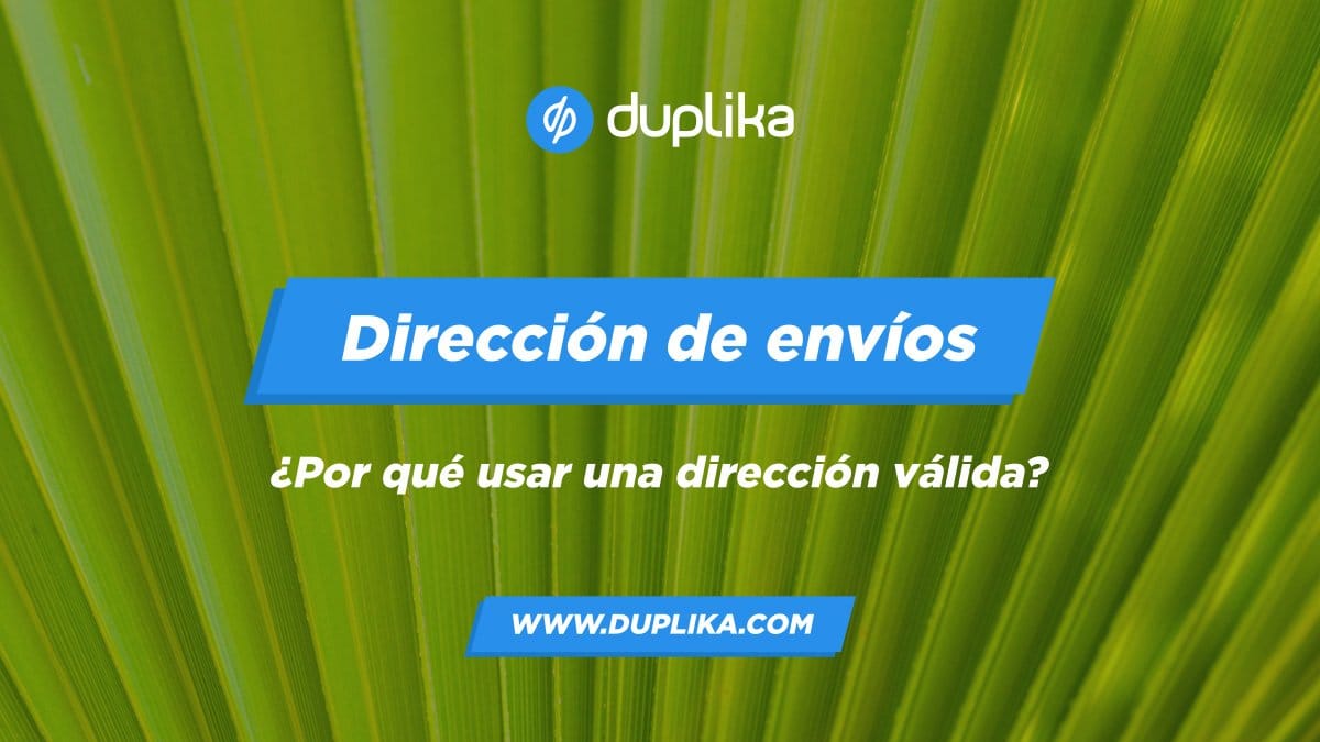 Usar direccion valida como remitente