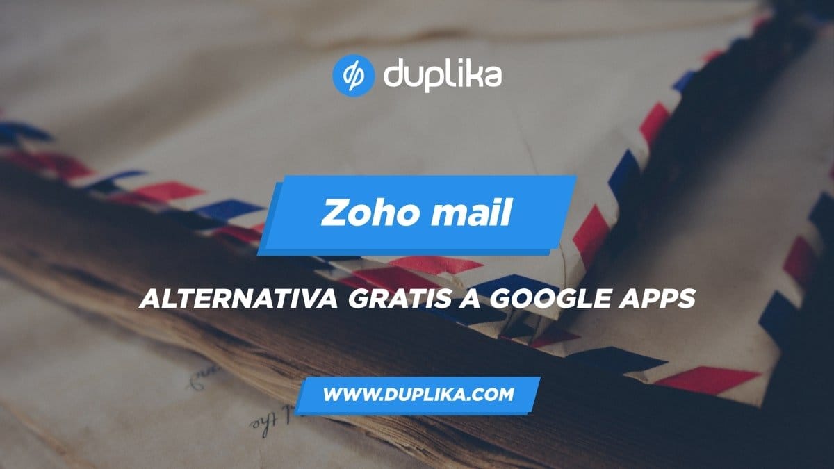 Zoho Mail alternativa a Google Workspace