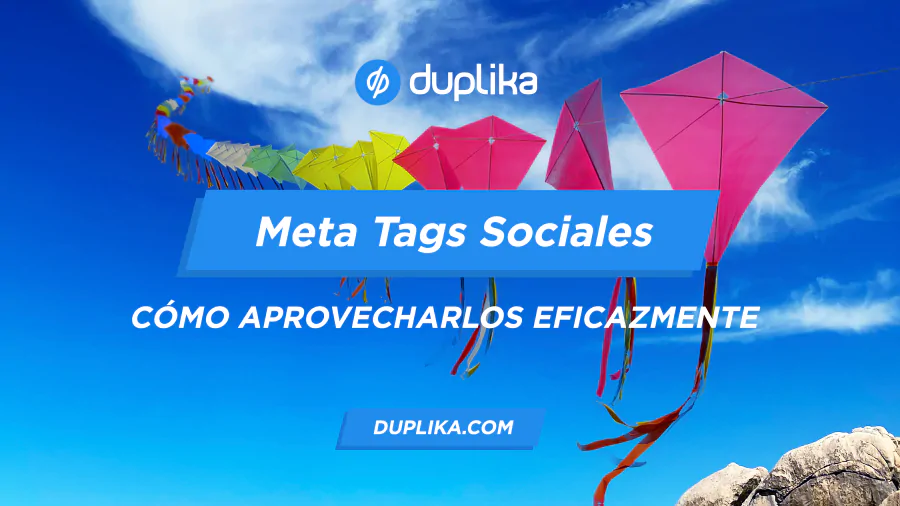 Meta tags Open Graph para redes sociales