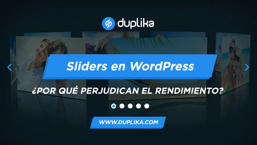 Desventajas uso sliders
